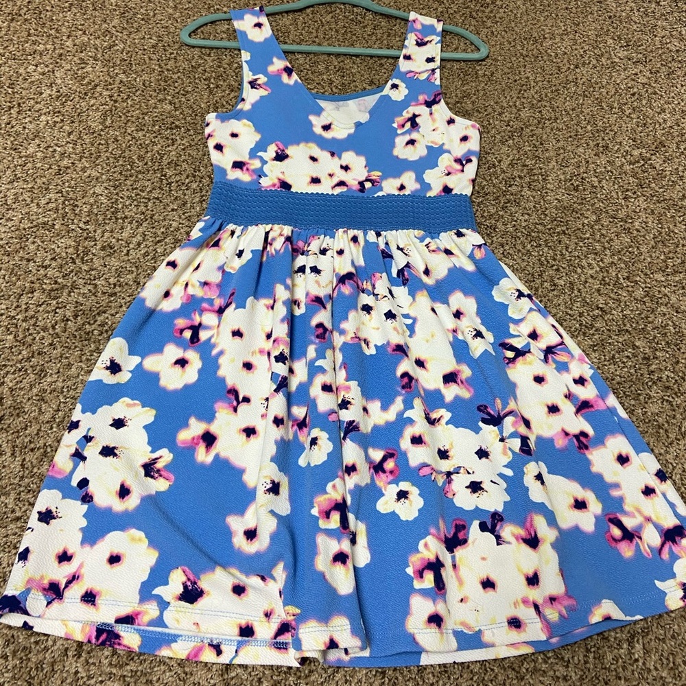 Fit and flare mini dress